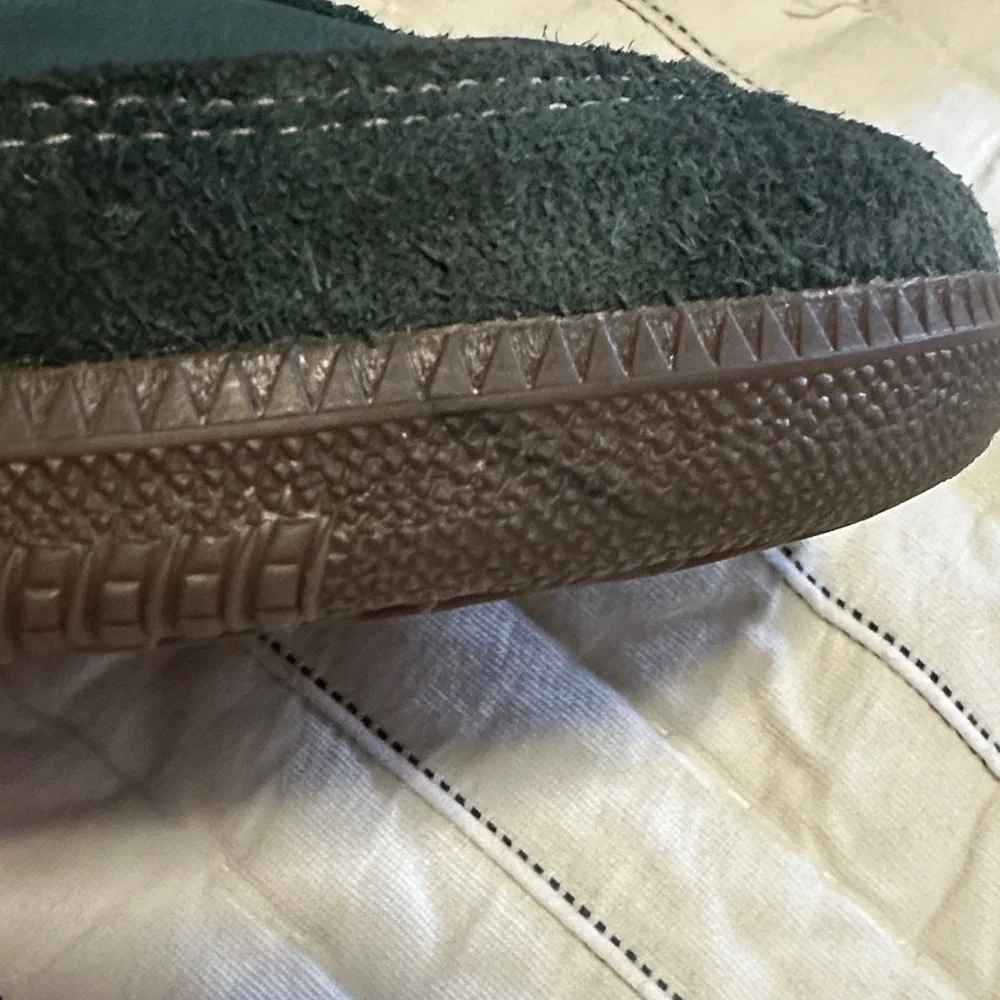 adidas Samba OG Sneakers in Mineral Green and Crystal Sand - Picture 12 of 12